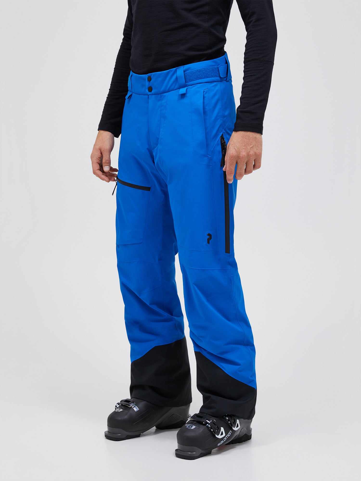 PEAK PERFORMANCE SKI TROUSERS ALPINE GORE-TEX Man Salute Blue