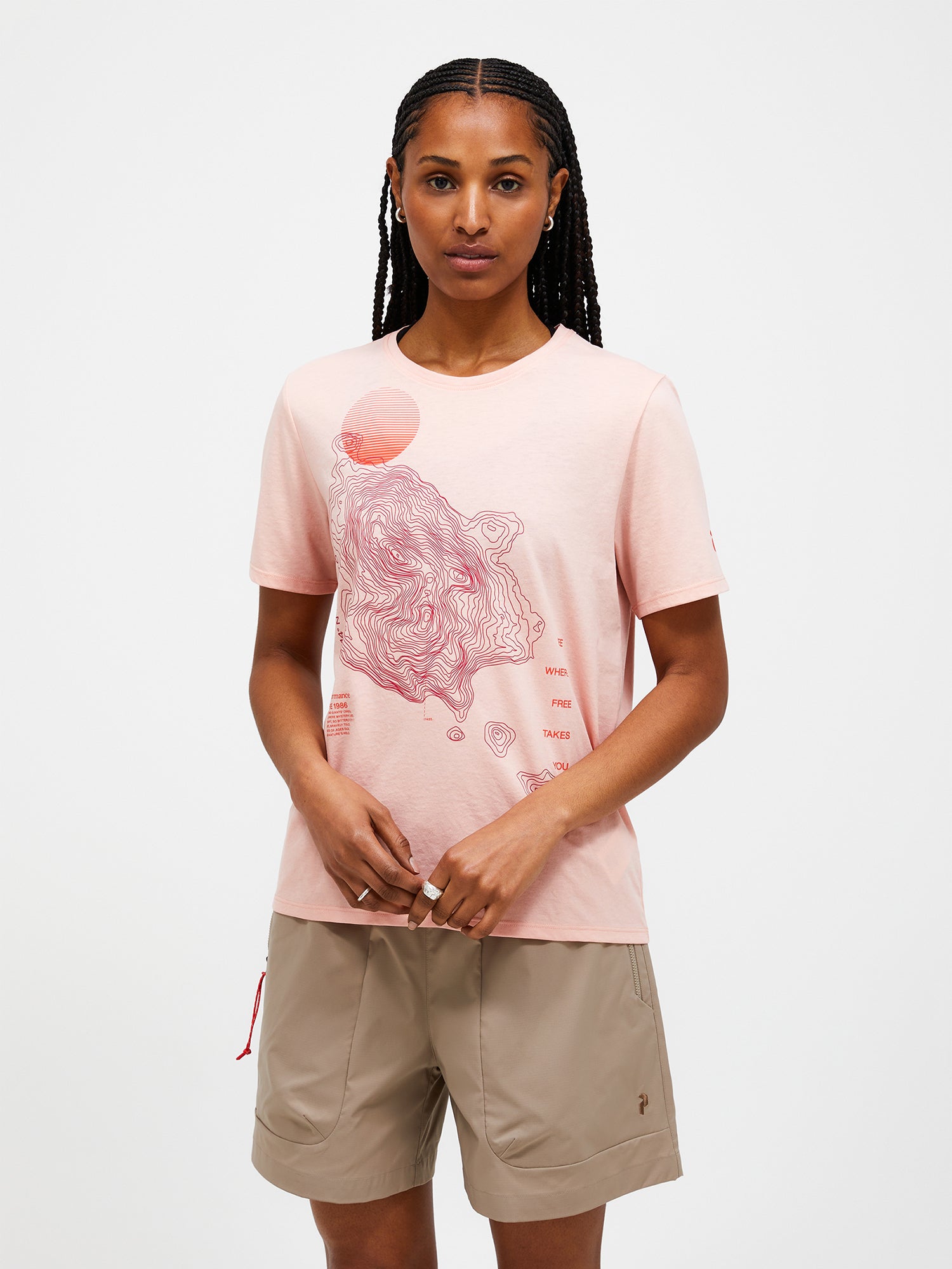 【FW25新着】エクスプロア グラフィック ティー ウィメンズ