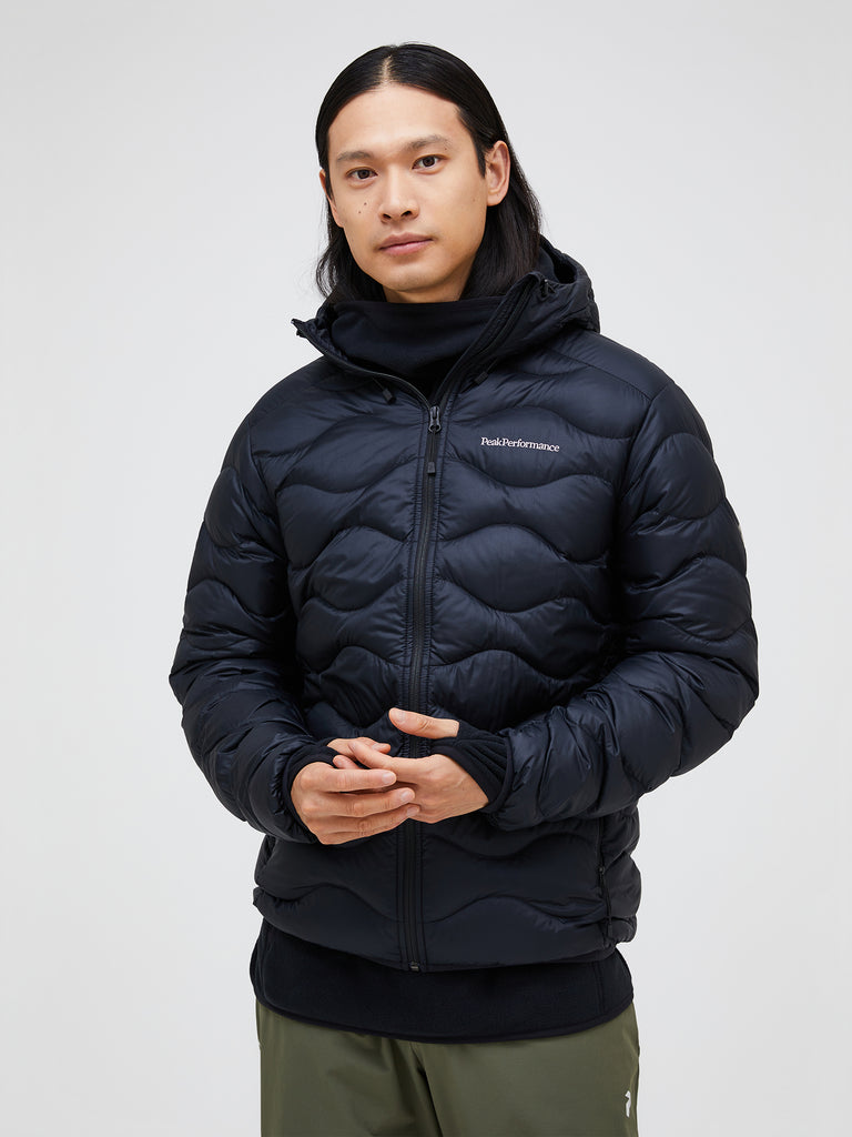 【FW25新着】ヘリウム ダウン フード ジャケット メンズ