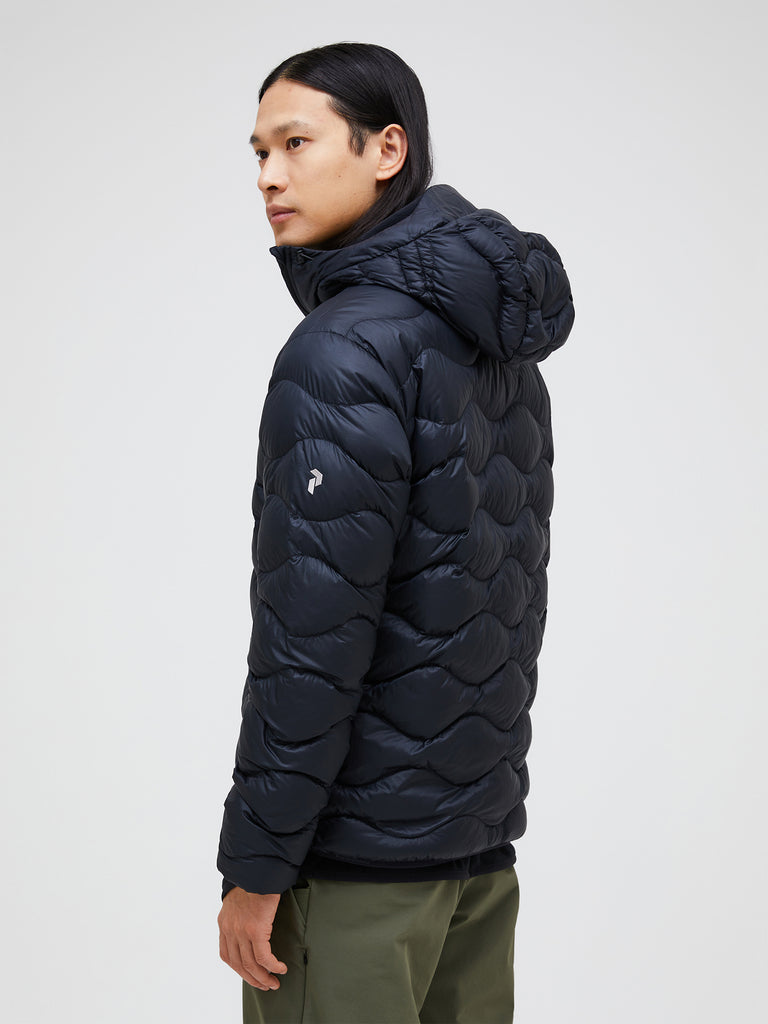 【FW25新着】ヘリウム ダウン フード ジャケット メンズ