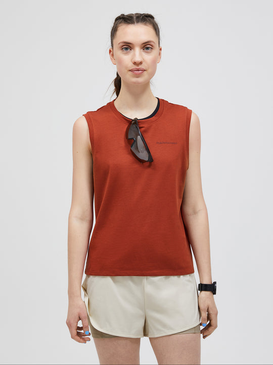 【OUTLET】エクスプロア グラフィック スリーブレス ウィメンズ