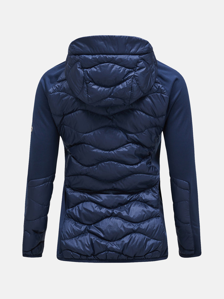 【FW25新着】ヘリウム ハイブリッド ダウン フード ウィメンズ