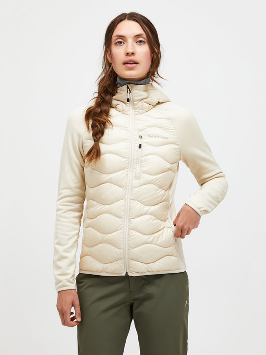 【FW26新着】ヘリウム ハイブリッド ダウン フード ウィメンズ