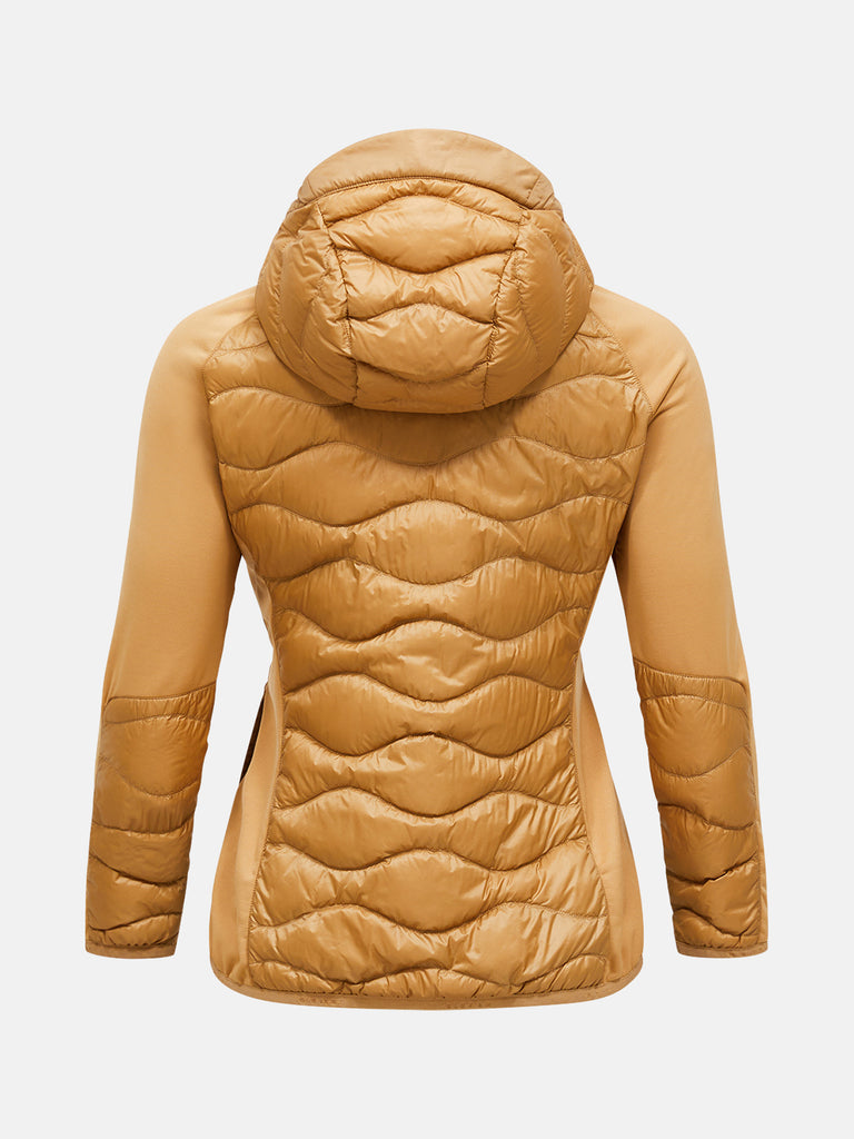 【FW25新着】ヘリウム ハイブリッド ダウン フード ウィメンズ