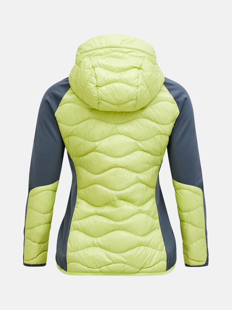 【FW25新着】ヘリウム ハイブリッド ダウン フード ウィメンズ