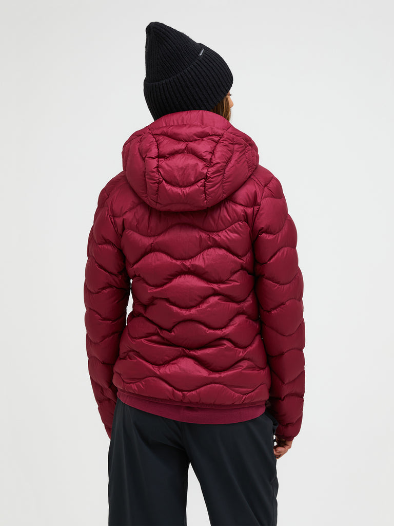 【FW25新着】ヘリウム ダウン フード ジャケット ウィメンズ