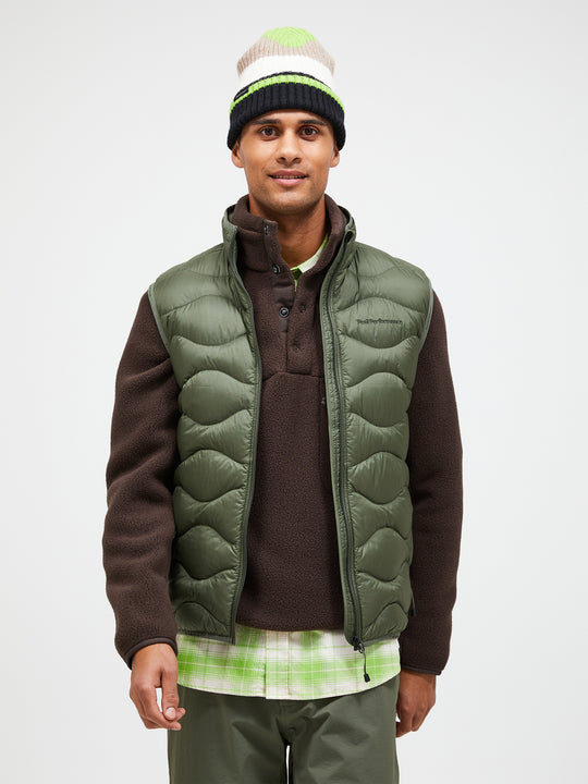 ヘリウム ダウン ベスト メンズ