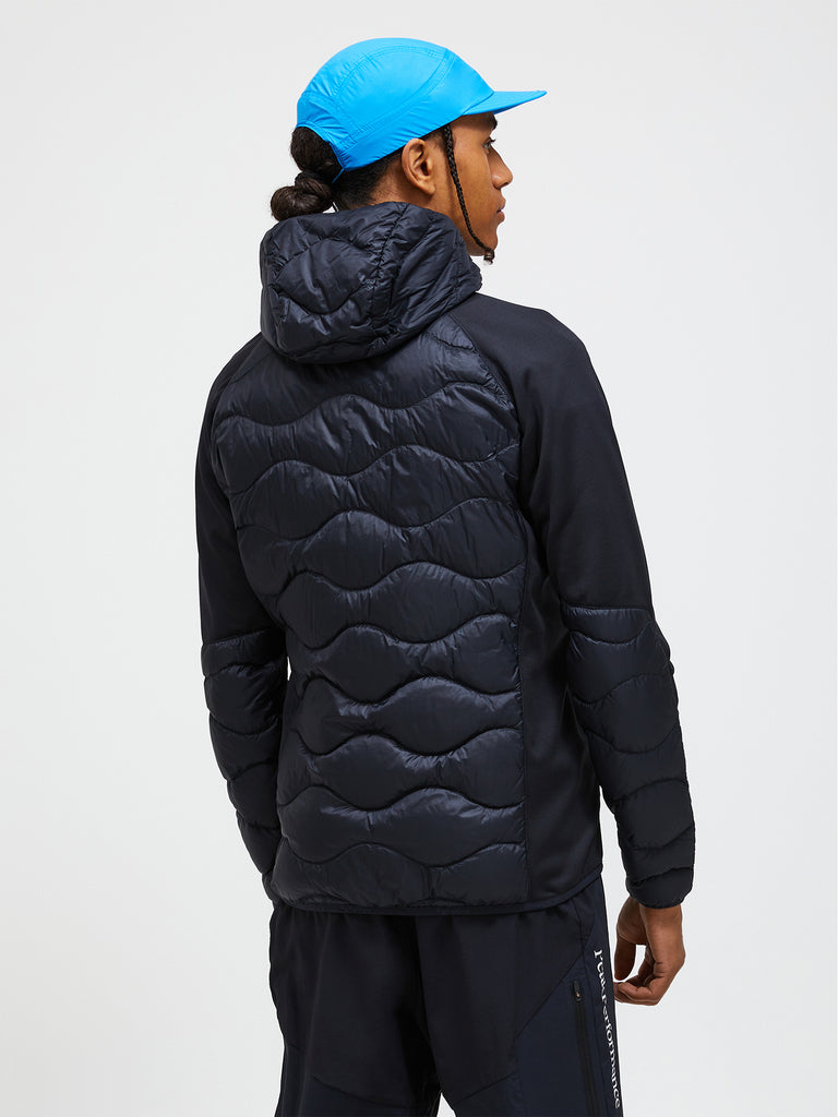 【FW26新着】ヘリウム ハイブリッド ダウン フード メンズ