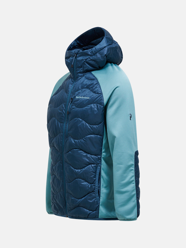 【FW25新着】ヘリウム ハイブリッド ダウン フード メンズ