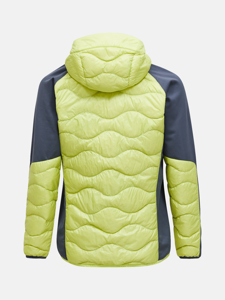 【FW25新着】ヘリウム ハイブリッド ダウン フード メンズ