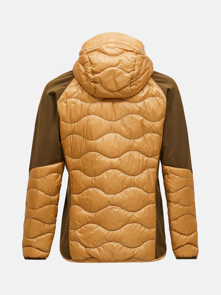 【FW25新着】ヘリウム ハイブリッド ダウン フード メンズ