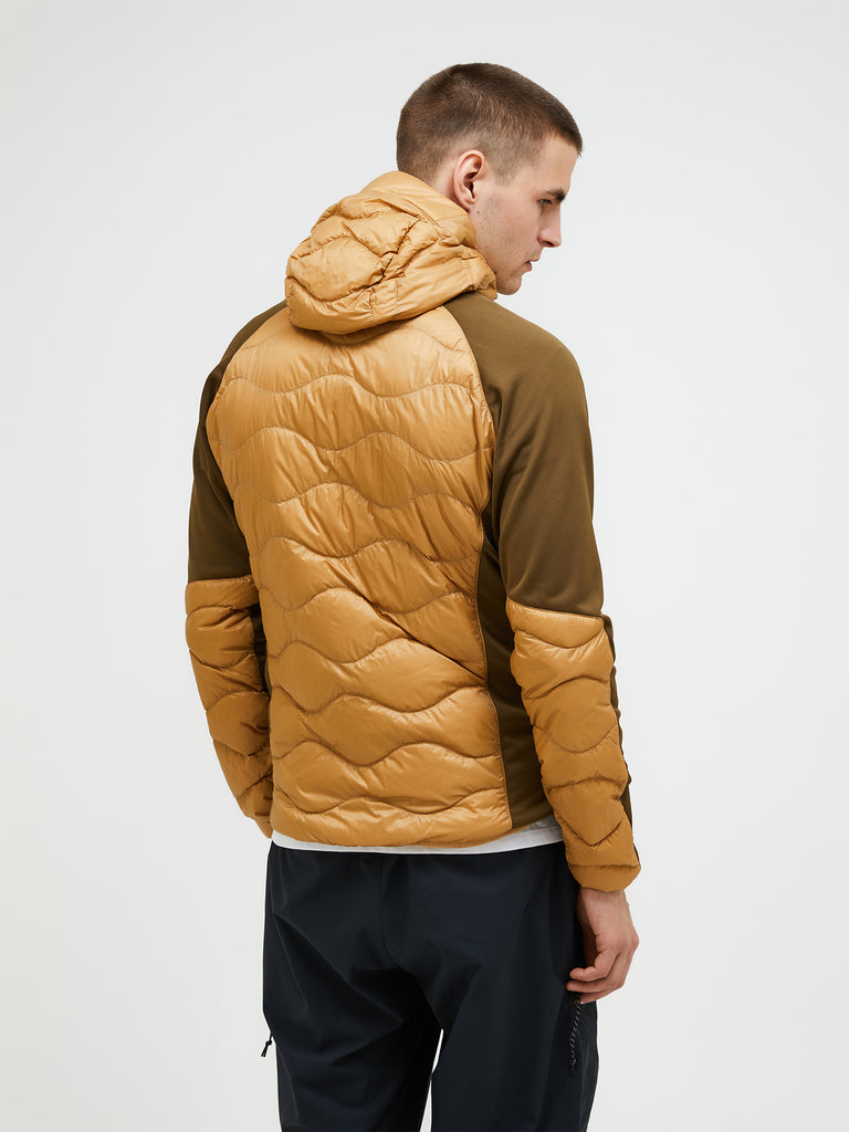 【FW25新着】ヘリウム ハイブリッド ダウン フード メンズ