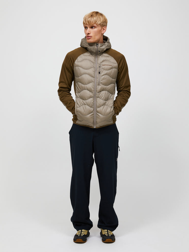 【FW26新着】ヘリウム ハイブリッド ダウン フード メンズ