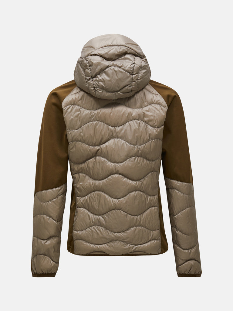 【FW26新着】ヘリウム ハイブリッド ダウン フード メンズ