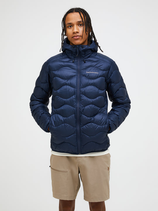 【FW25新着】ヘリウム ダウン フード ジャケット メンズ