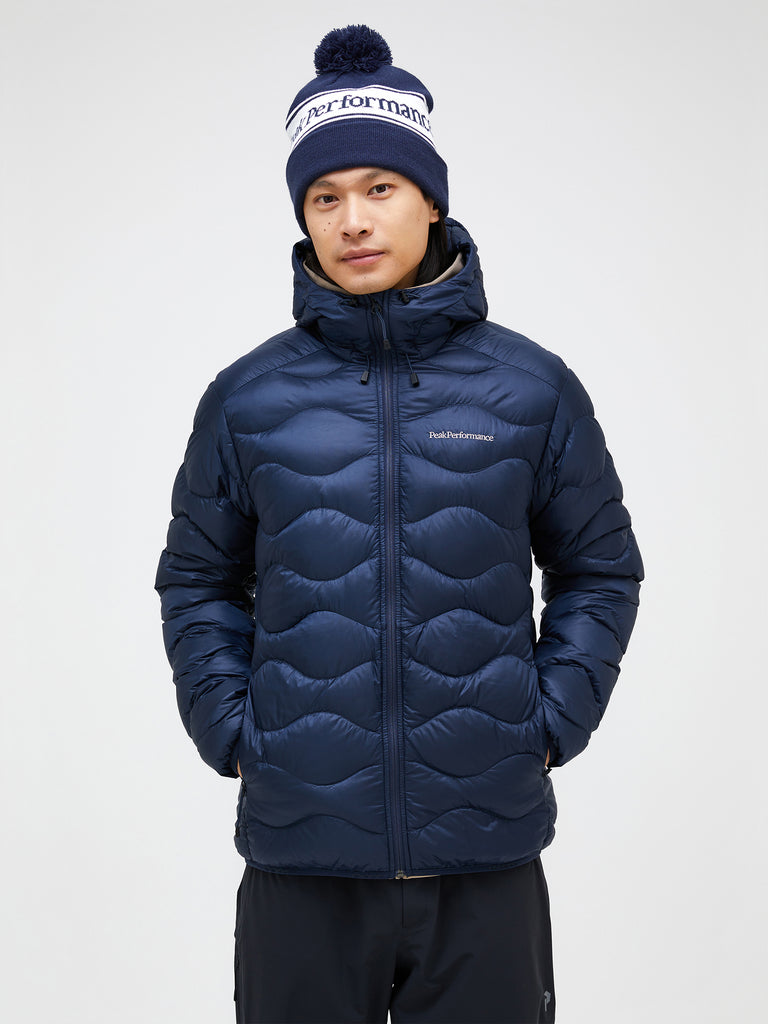 【FW25新着】ヘリウム ダウン フード ジャケット メンズ