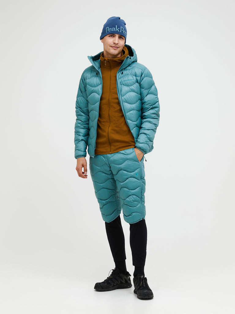 【FW25新着】ヘリウム ダウン フード ジャケット メンズ