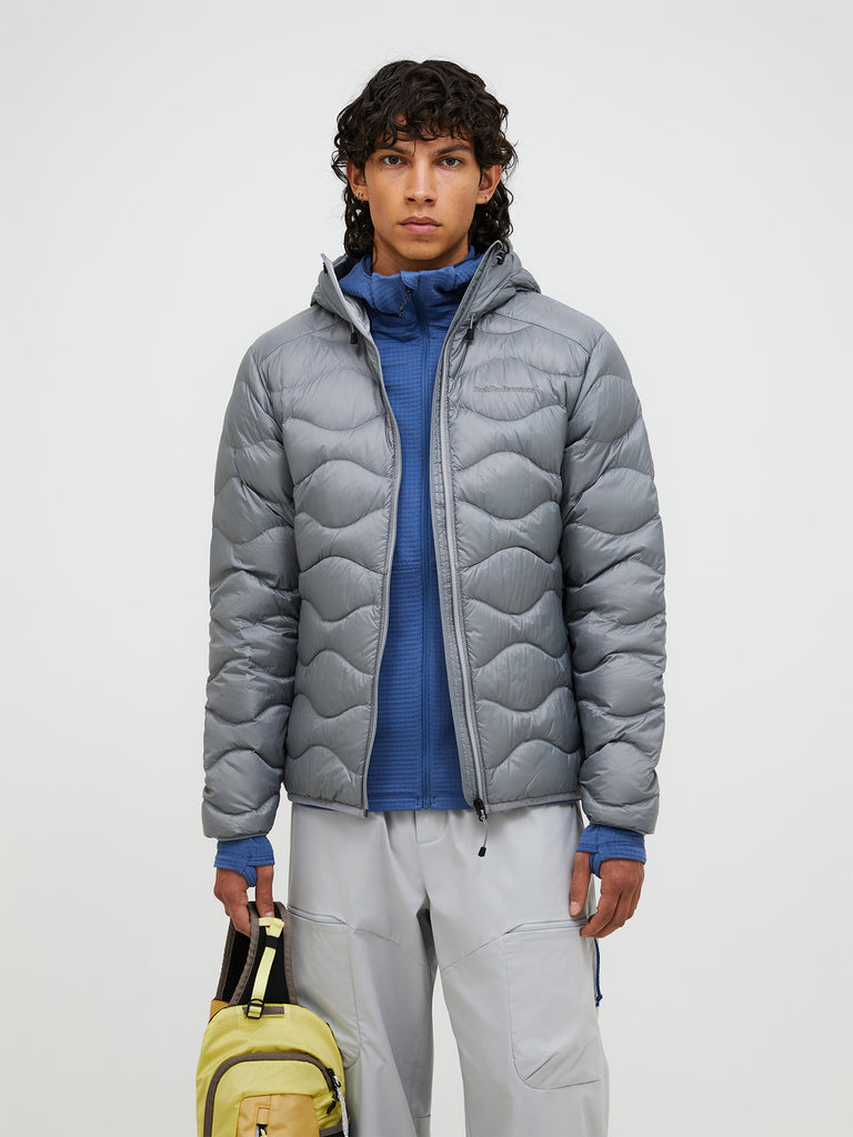 【FW26新着】ヘリウム ダウン フード ジャケット メンズ