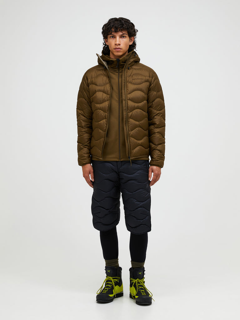 【FW26新着】ヘリウム ダウン フード ジャケット メンズ
