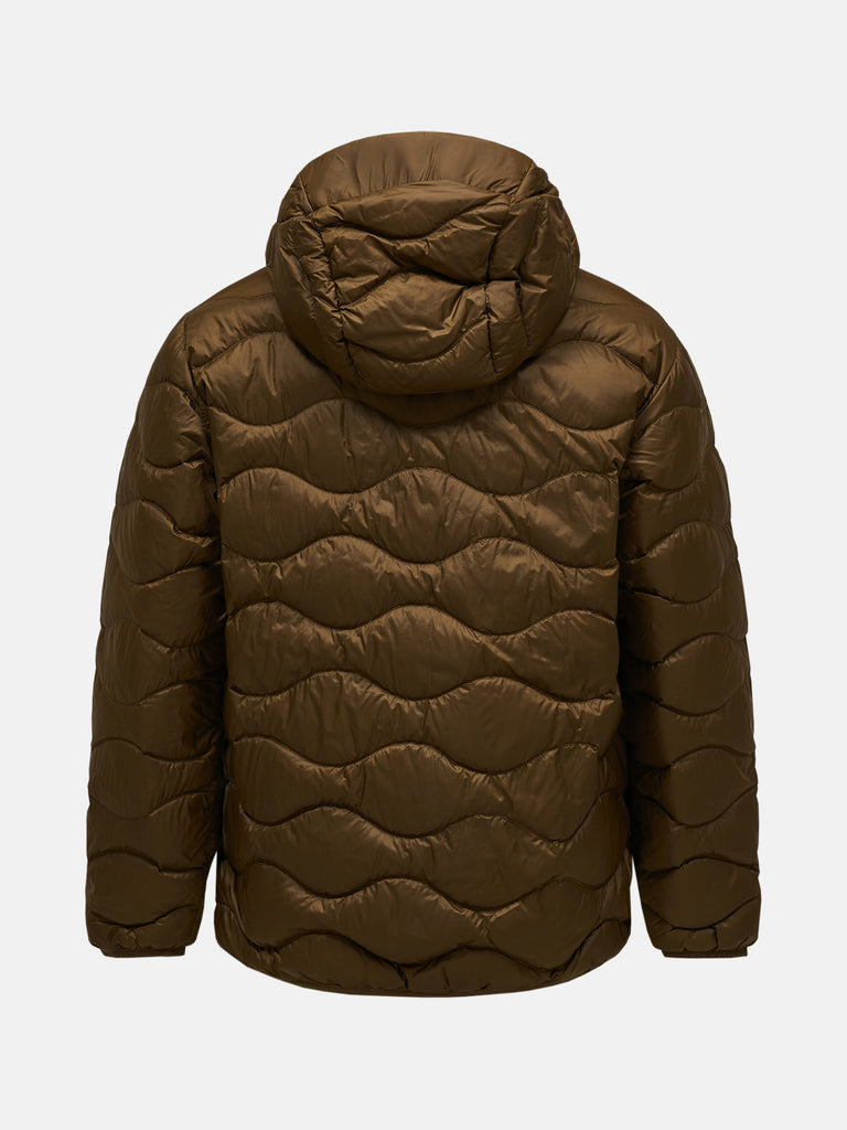 【FW26新着】ヘリウム ダウン フード ジャケット メンズ