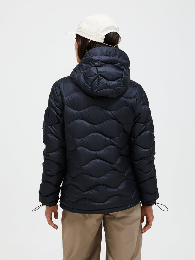 【FW25新着】ヘリウム ユーティリティ ダウン フード ジャケット ウィメンズ