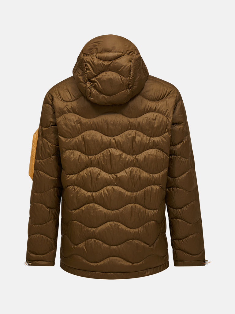 【FW25新着】ヘリウム ユーティリティ ダウン フード ジャケット メンズ