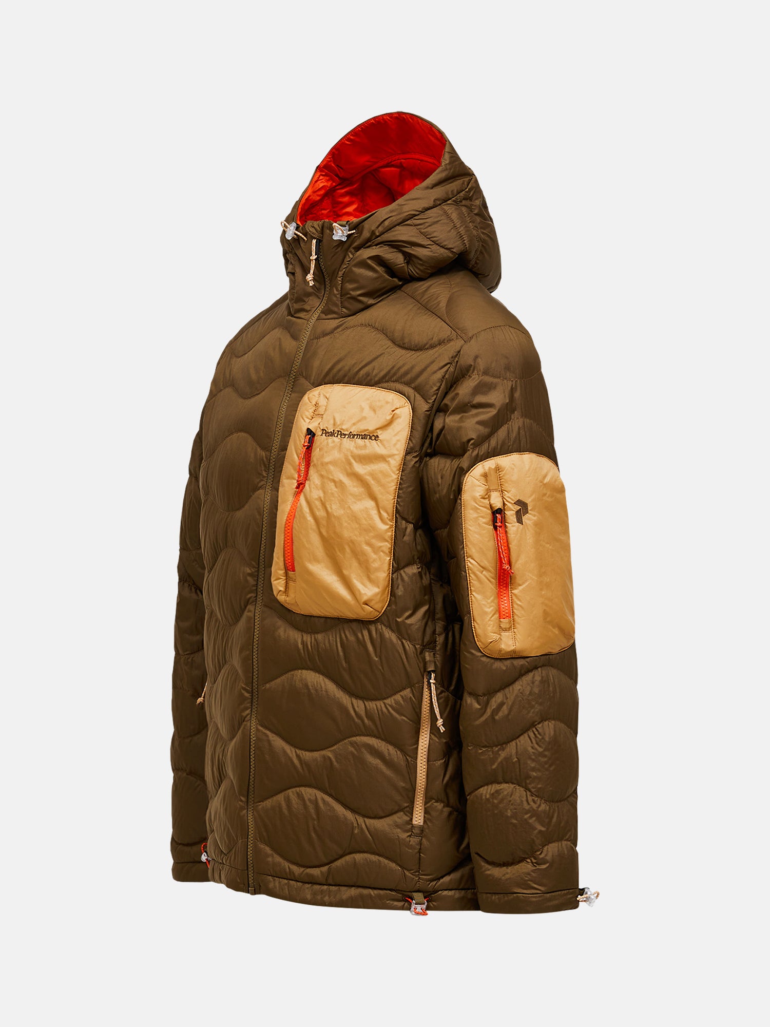 FW25新着】ヘリウム ユーティリティ ダウン フード ジャケット メンズ