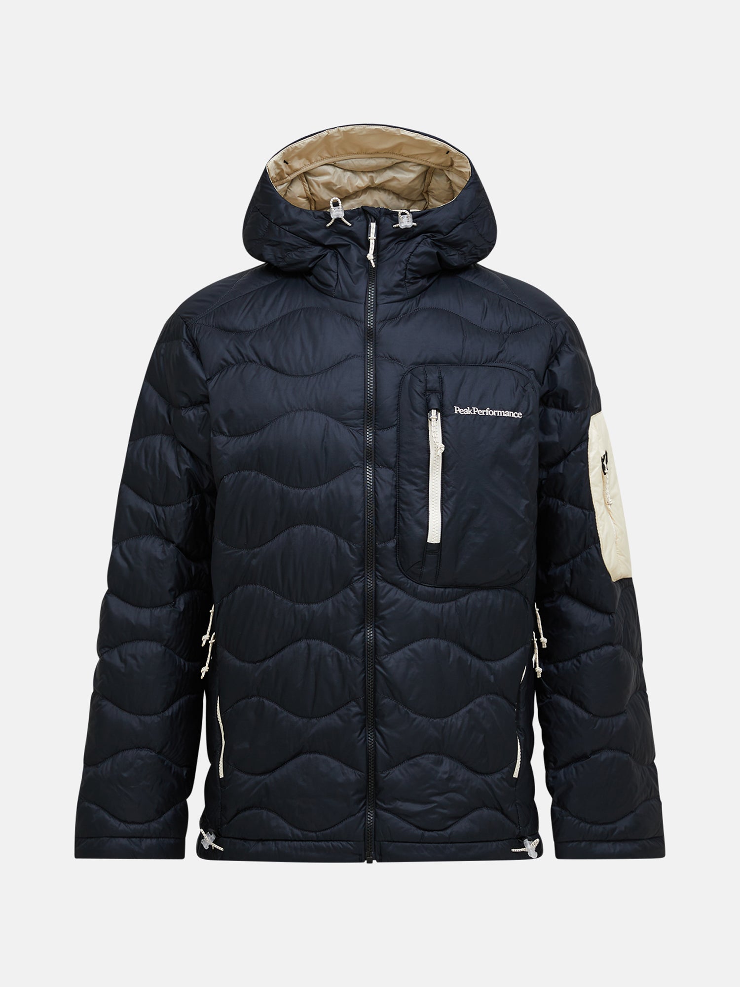 FW26新着】ヘリウム ユーティリティ ダウン フード ジャケット メンズ