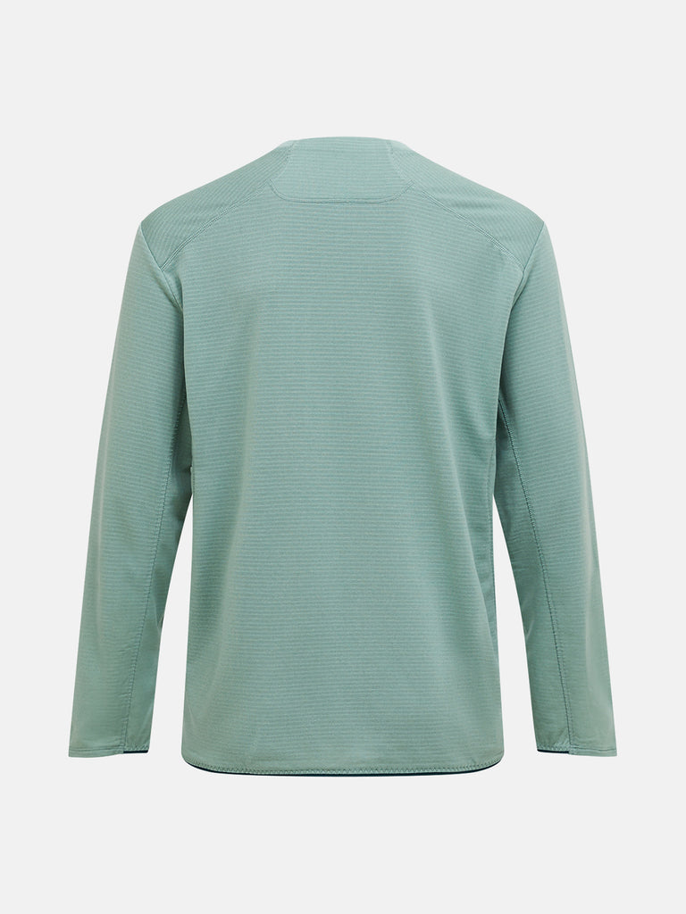 【SS26新着】フリーライト Polartec® Power Grid™ クルー メンズ