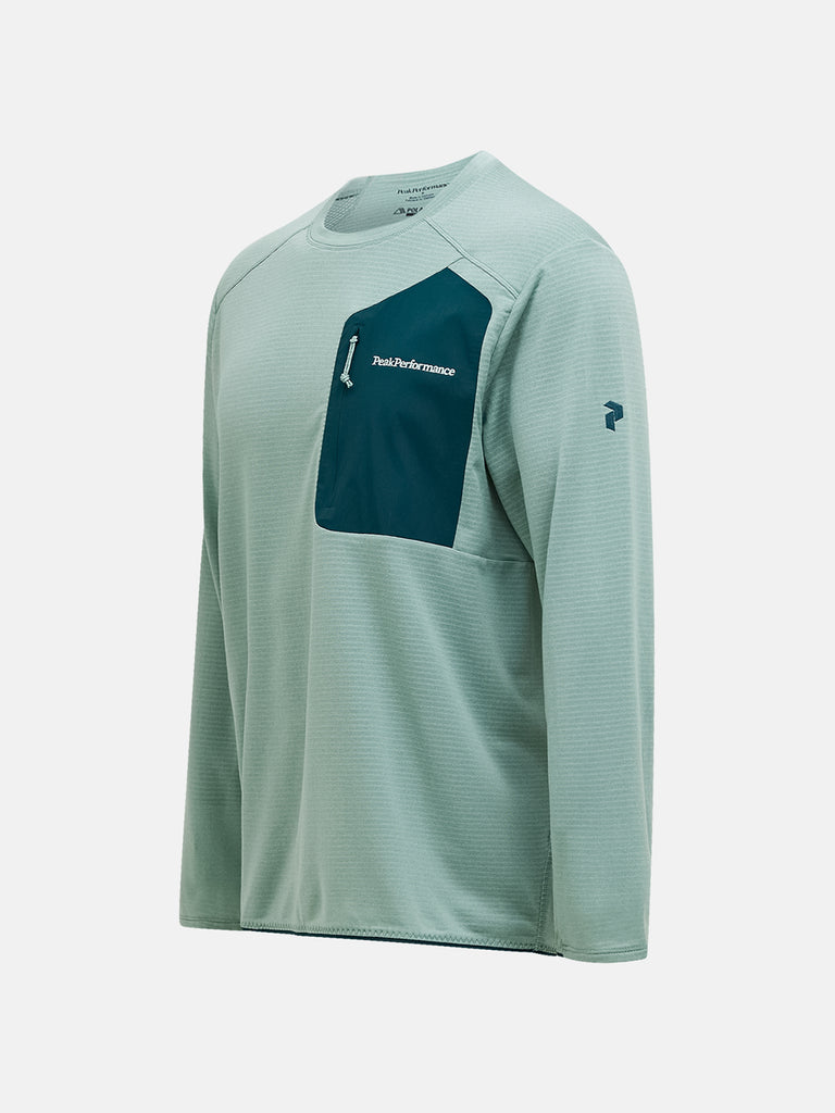 【SS26新着】フリーライト Polartec® Power Grid™ クルー メンズ