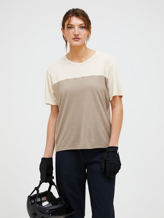 トレイル ウールブレンド ショートスリーブ ウィメンズ