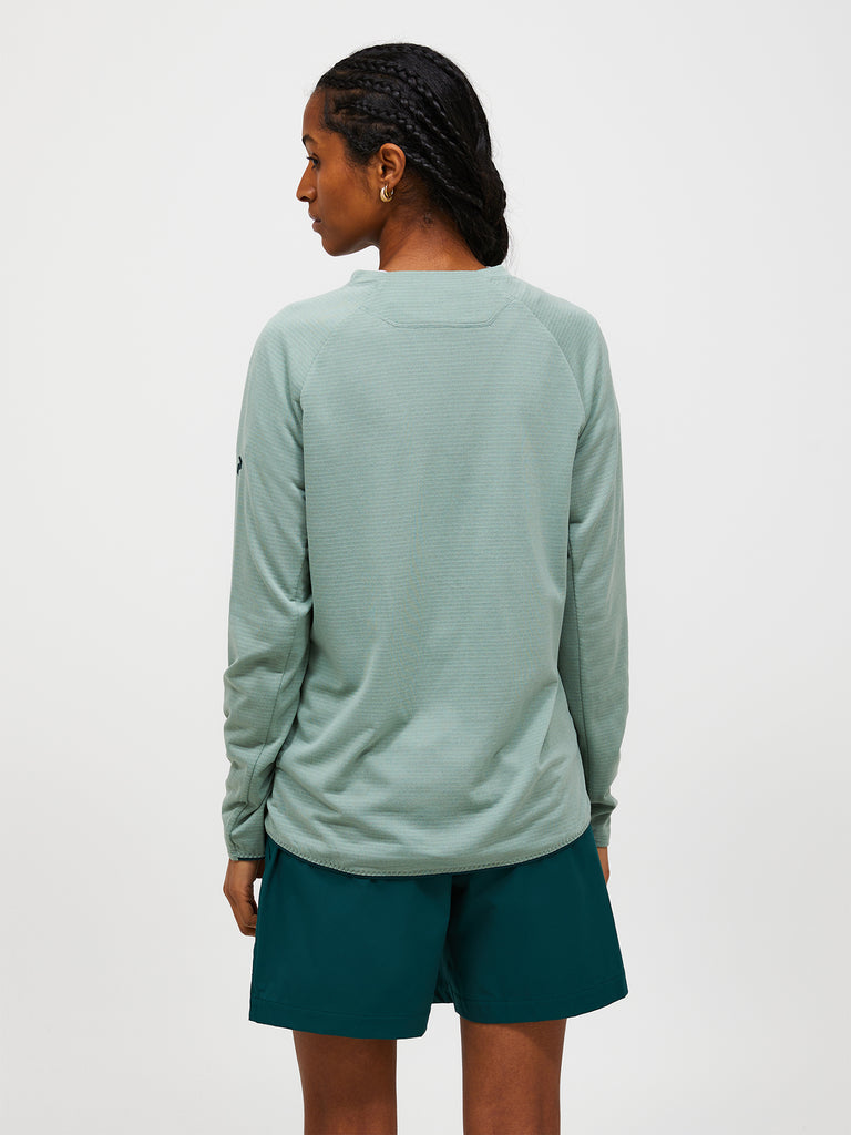 【SS26新着】フリーライト Polartec® Power Grid™ クルー ウィメンズ