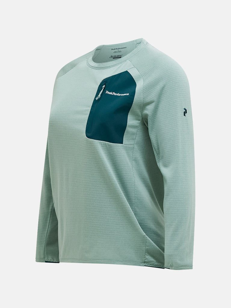 【SS26新着】フリーライト Polartec® Power Grid™ クルー ウィメンズ