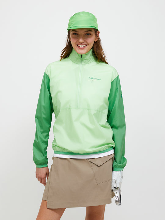 ハーフ ジップ ウィンド ジャケット ウィメンズ