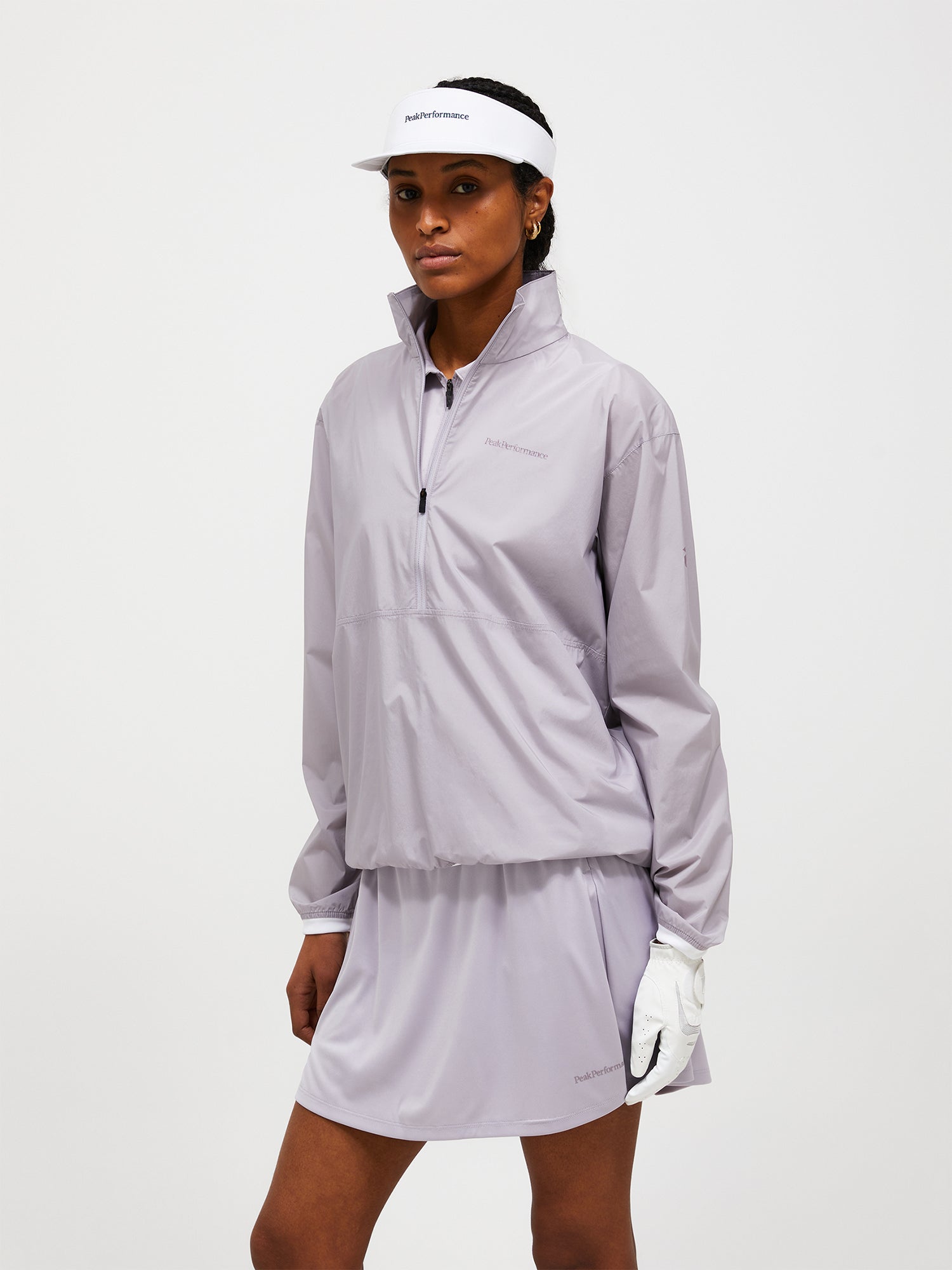 【SS26新着】ハーフ ジップ ウィンド ジャケット ウィメンズ