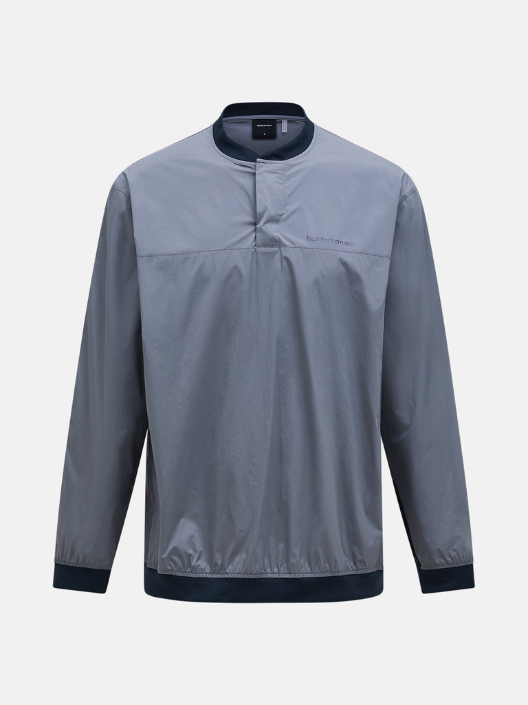 【SS26新着】ハーフボタン ウィンド クルー メンズ