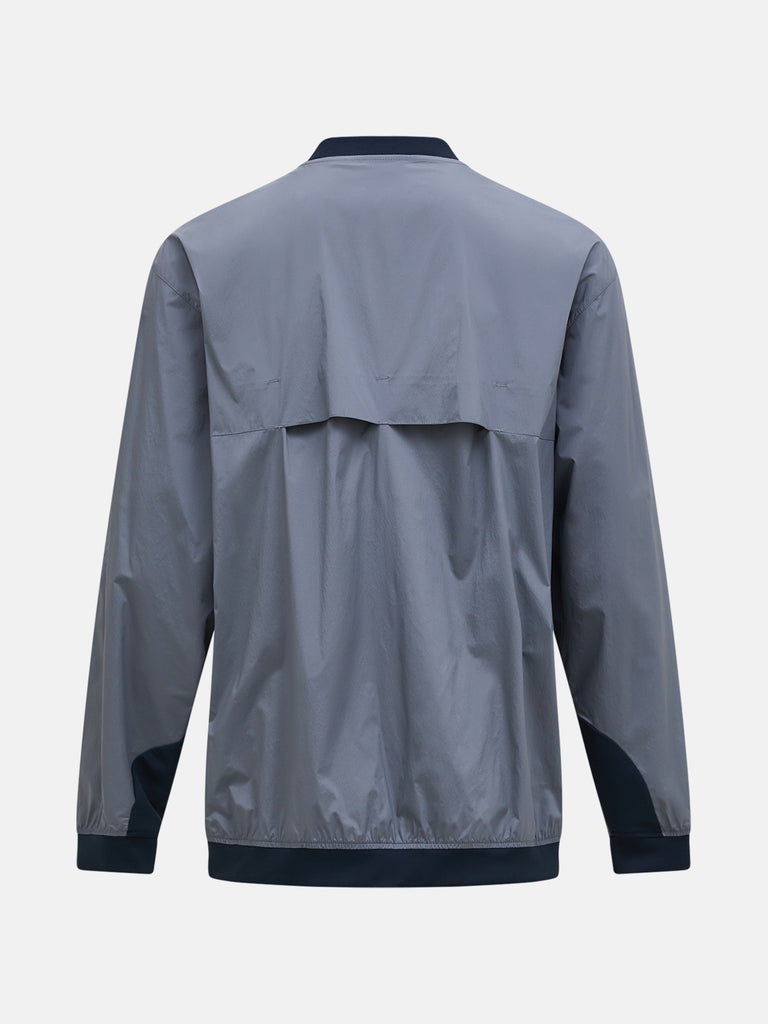 【SS26新着】ハーフボタン ウィンド クルー メンズ