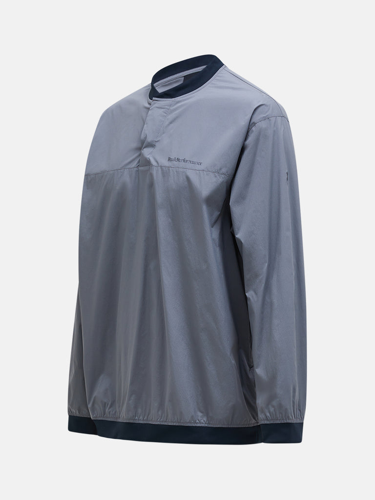 【SS26新着】ハーフボタン ウィンド クルー メンズ