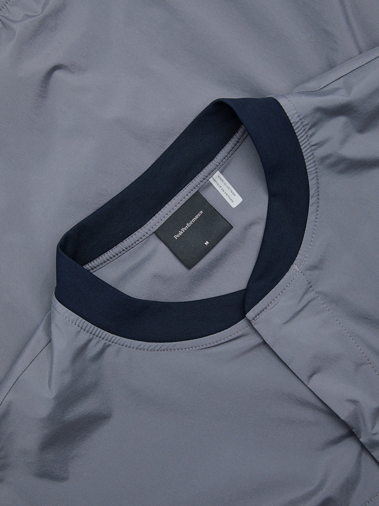 【SS26新着】ハーフボタン ウィンド クルー メンズ