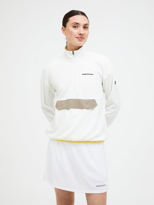 ミッドレイヤー ハーフ ジップ ジャケット ウィメンズ