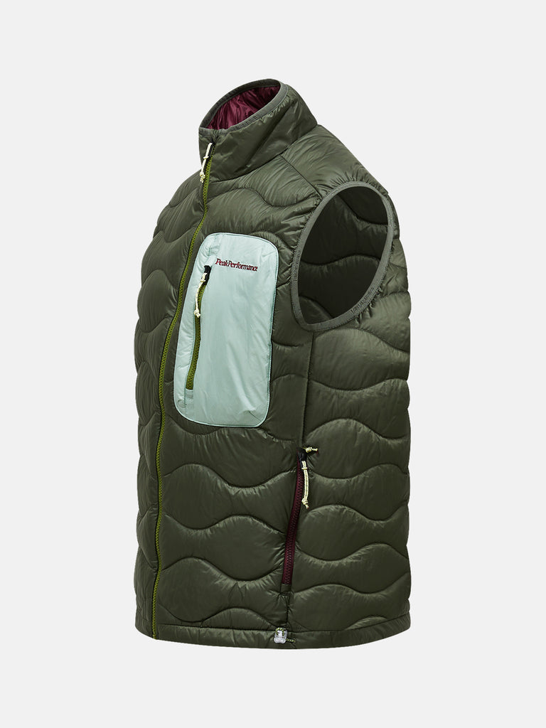 【FW26新着】ヘリウム ユーティリティ ダウン ベスト メンズ