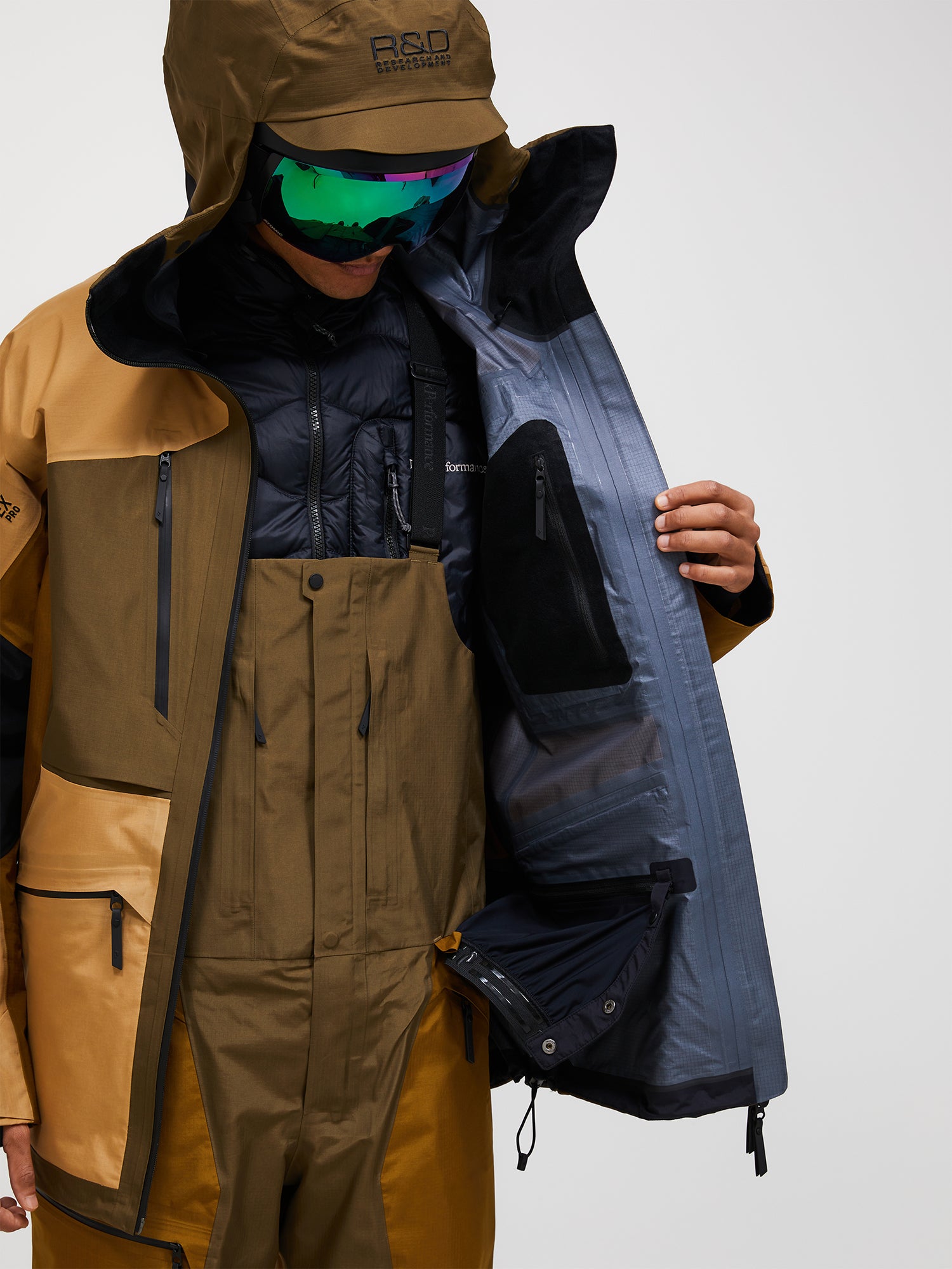 バーティカル GORE-TEX Pro 3L シェル ジャケット メンズ – ピーク