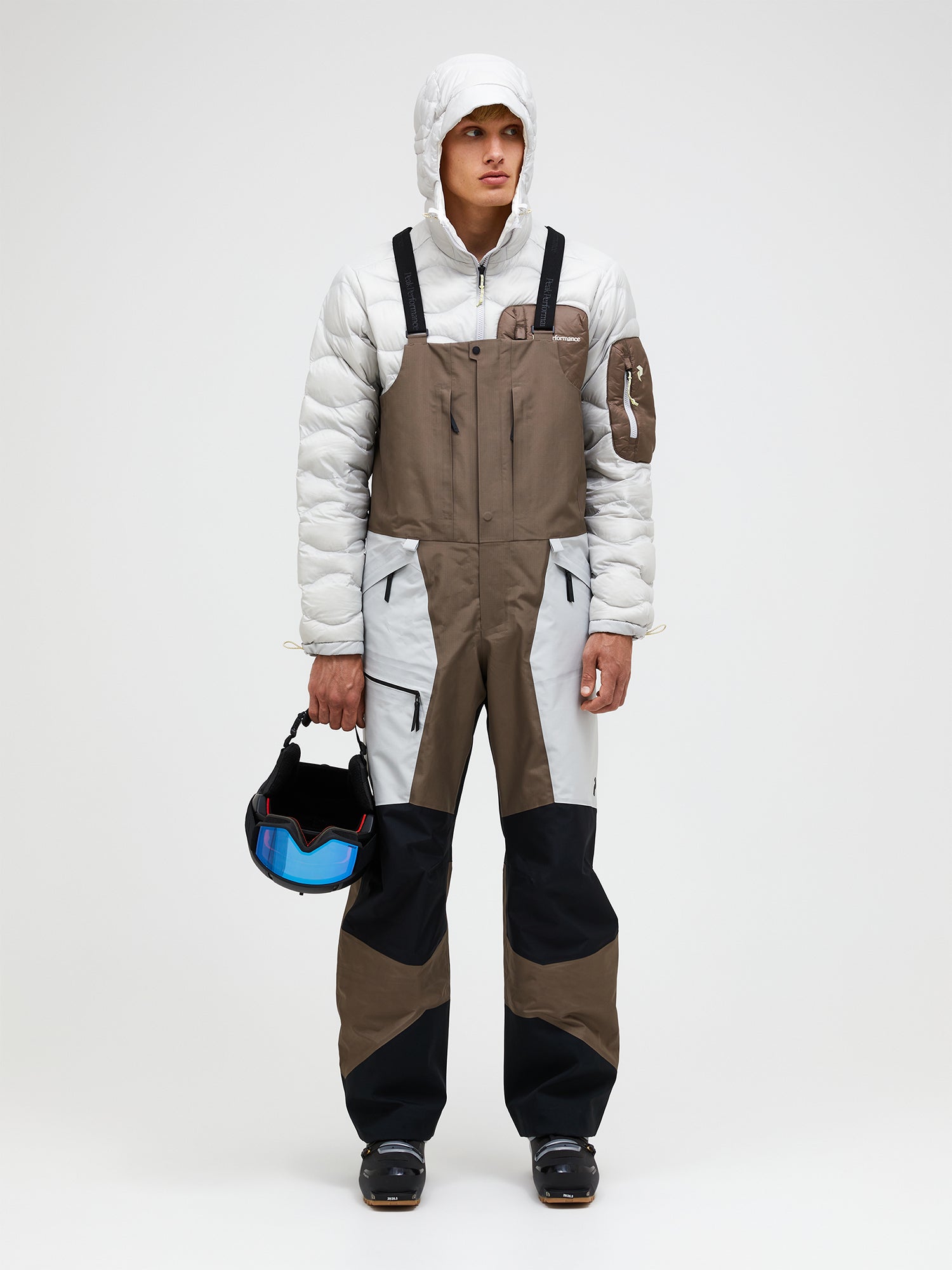 FW26新着】バーティカル GORE-TEX Pro 3L シェル ビブ パンツ メンズ