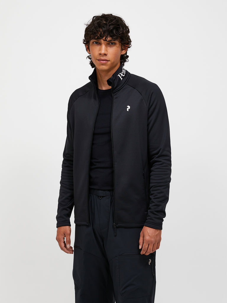 【FW25新着】ライダー エッセンシャル ミッドレイヤー ジップ ジャケット メンズ