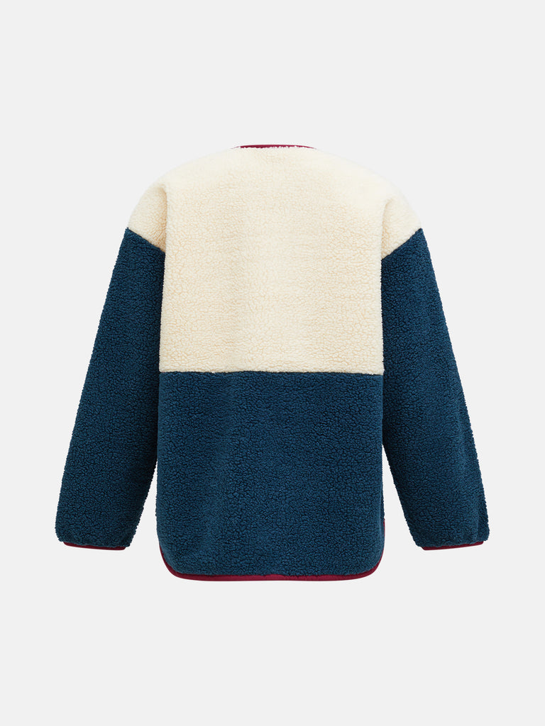 【FW25新着】ヘビー パイル オーバーサイズ カーディガン ウィメンズ