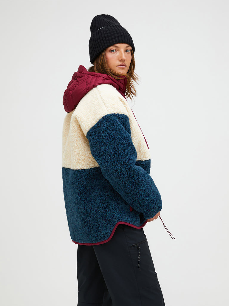 【FW25新着】ヘビー パイル オーバーサイズ カーディガン ウィメンズ