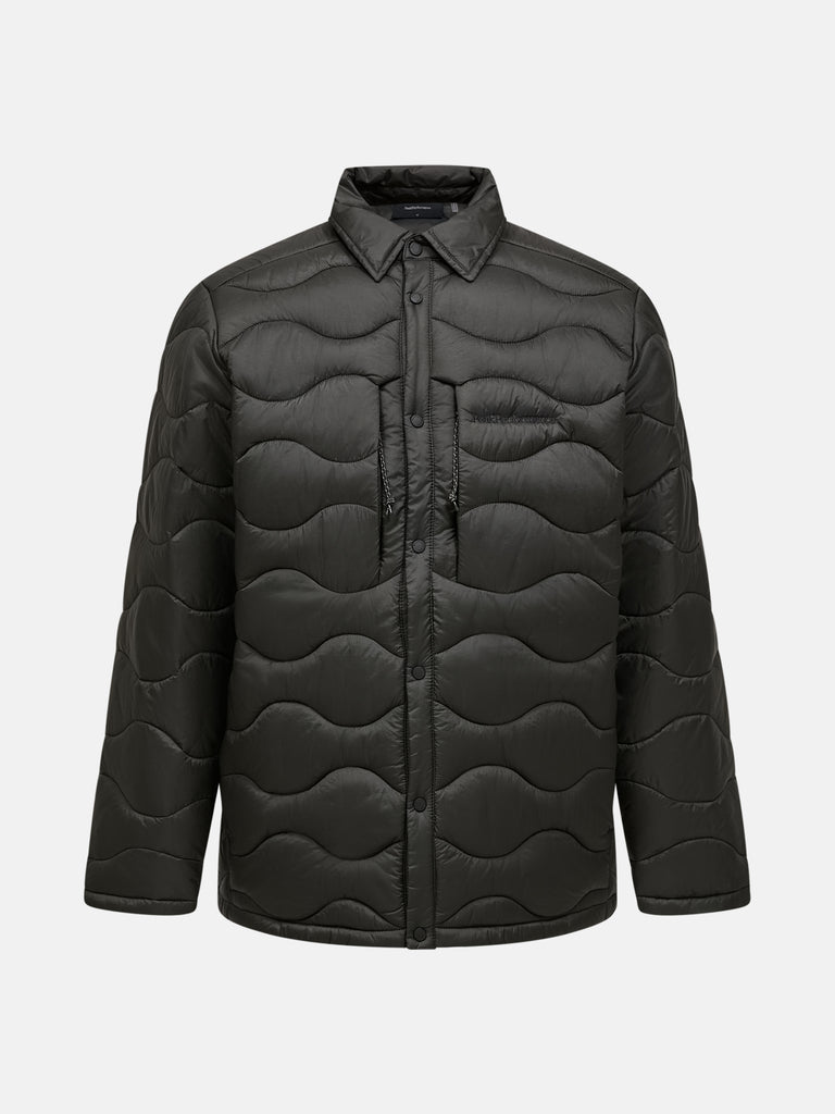 【FW25新着】ヘリウム シンセティック オーバーシャツ メンズ