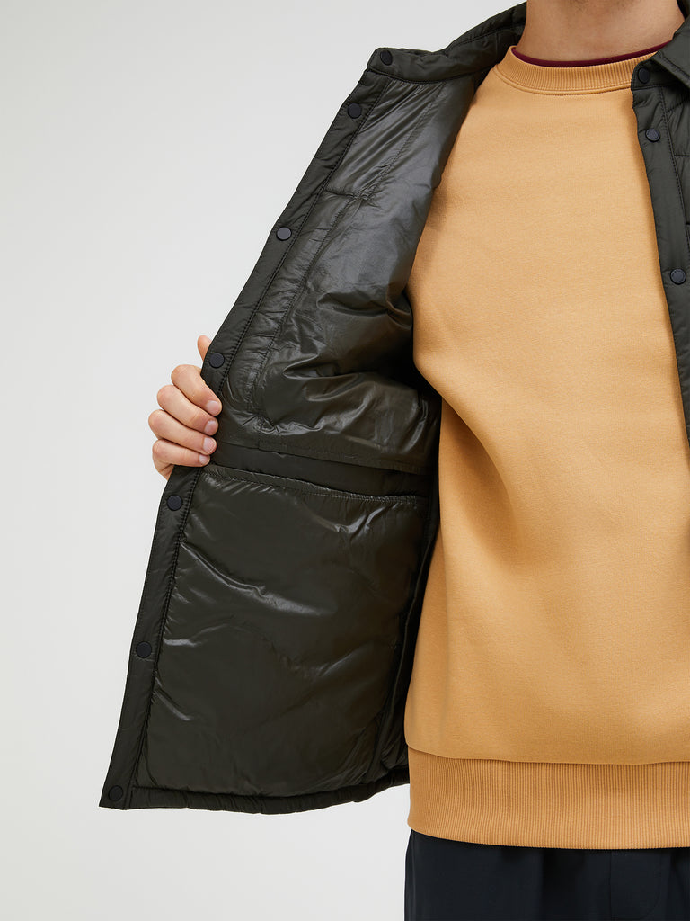 【FW25新着】ヘリウム シンセティック オーバーシャツ メンズ