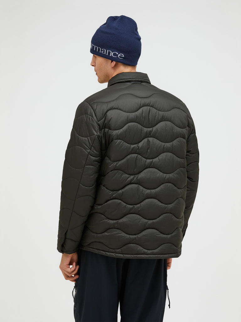 【FW25新着】ヘリウム シンセティック オーバーシャツ メンズ