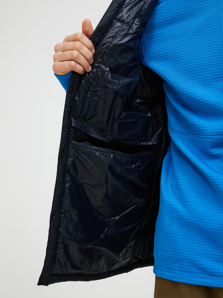 【FW25新着】ヘリウム シンセティック オーバーシャツ メンズ